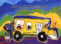 Front of one postcard