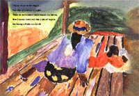 Front of one postcard