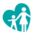 TARE Logo, heart with figures