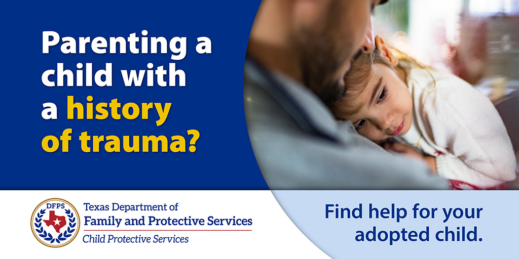 Parenting a child with a history of trauma? Find help for your adopted child.