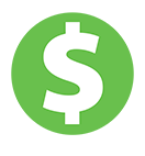 dollar sign icon