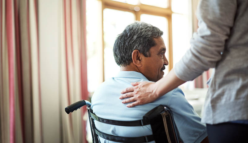 Hospital social worker depicted as sometimes the first to know. APS welcomes the opportunity to build relationships with hospital social workers to foster trust and effective communications.