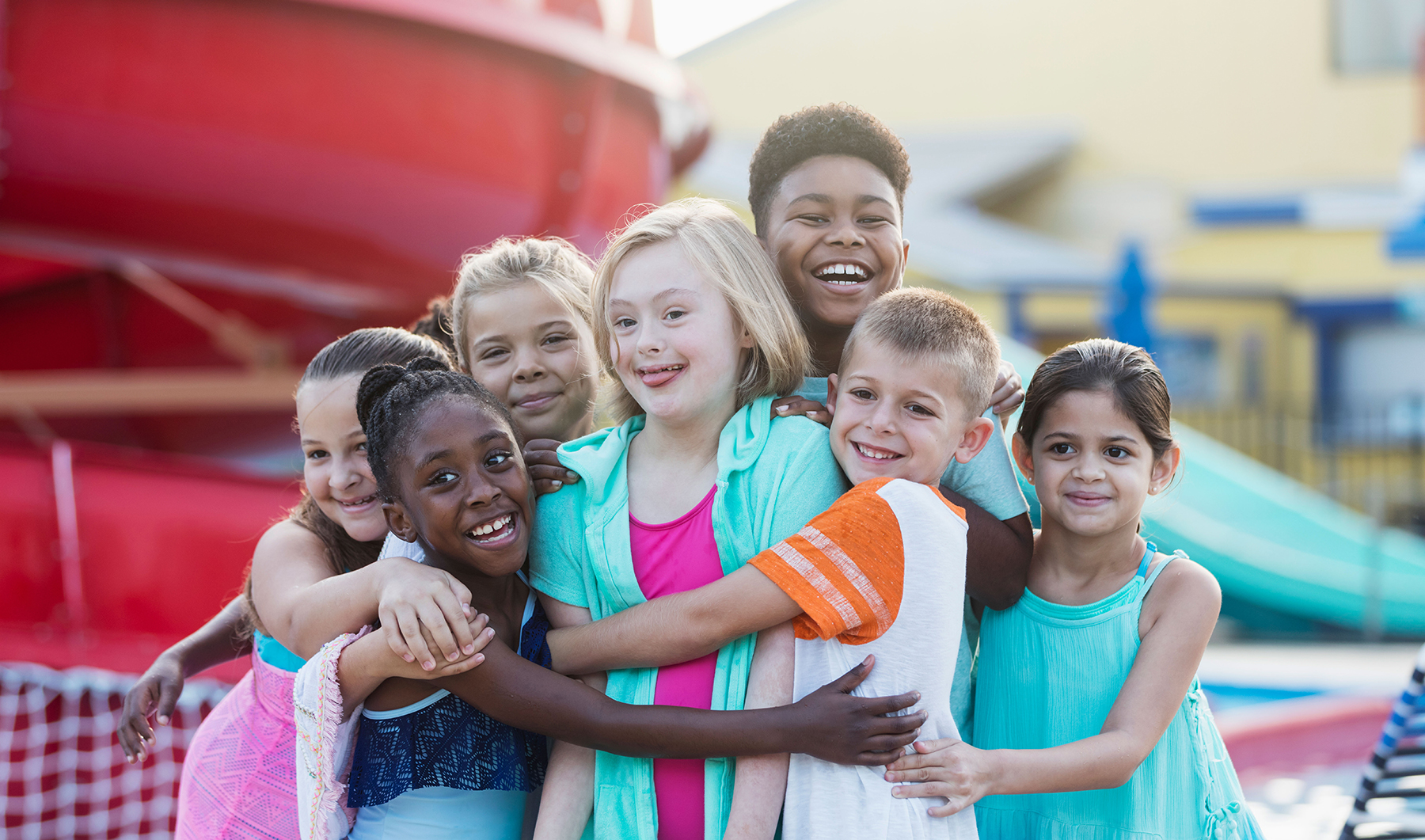 Group of Happy Kids