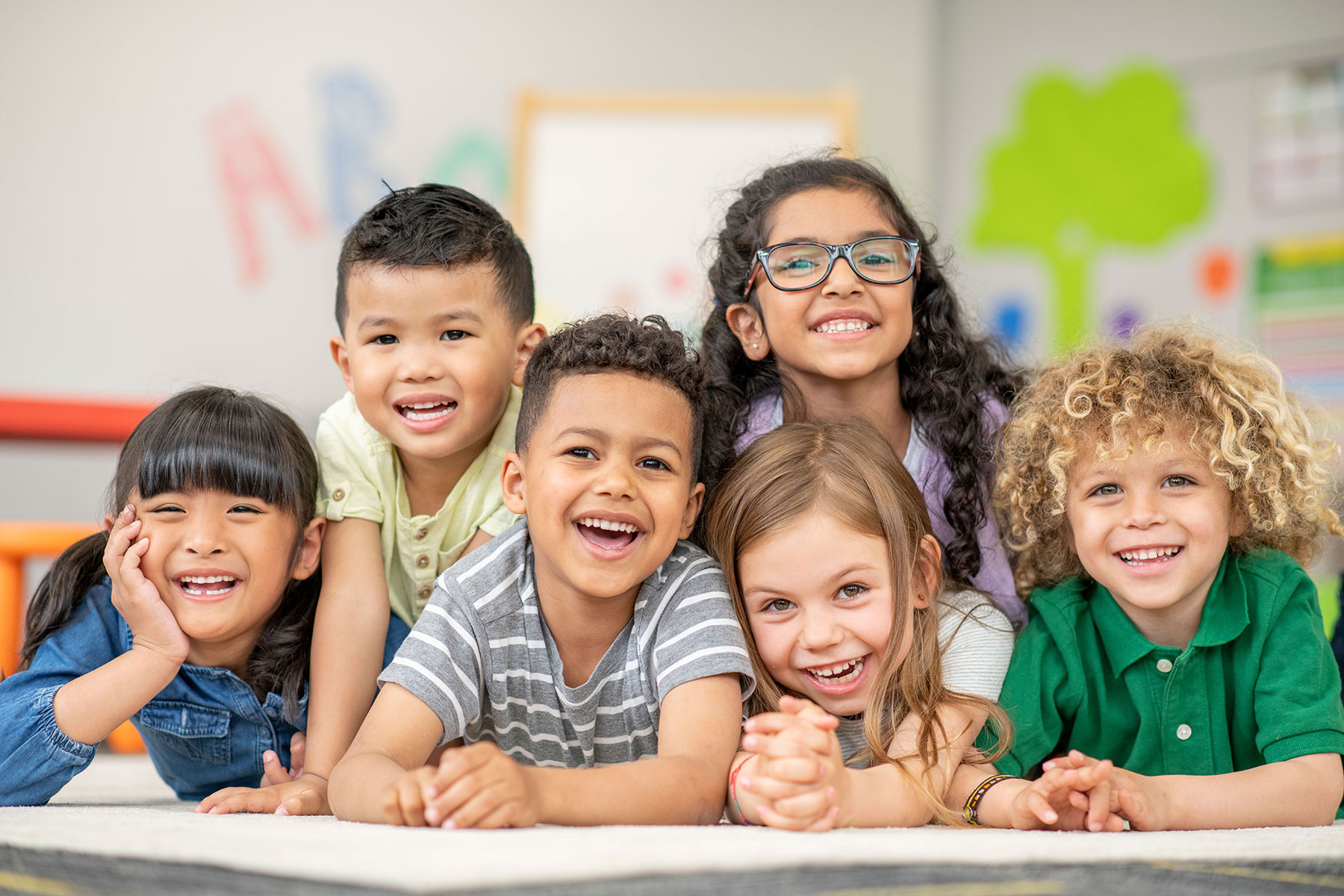 Group of Happy Kids