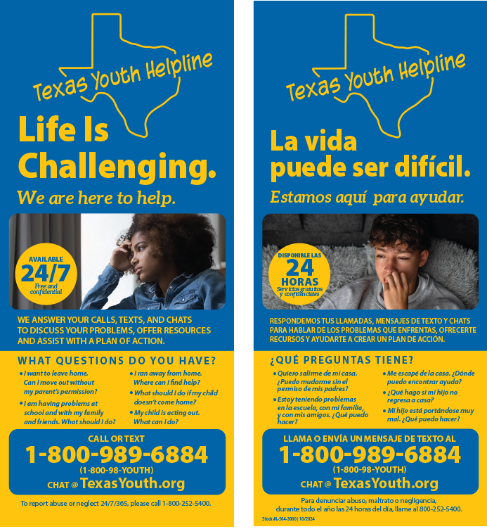 Tip card style A, front in English